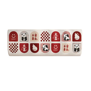 ผ้าคลุมเครื่องปรับอากาศลายการ์ตูนแพนด้า ขนาดมาตรฐาน 75-98 ซม. ป้องกันฝุ่น ผ้าไหมนม สำหรับเครื่องปรับอากาศภายในอาคาร - Product Image 5