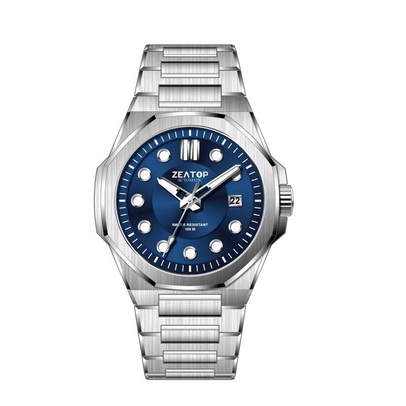 Watch for Men Luxury Dress Analog Quartz Stainless Steel Waterproof  Luminous Date Business Two Tone Casual Wrist Watch