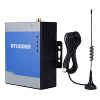 WAYHANG RTU-5023, Dispositivo de Monitoreo Remoto con Alarma por SMS, Tarjeta SIM GSM de 3V, Cuatrib banda 850-1900MHz, Alerta de Temperatura (-40°C a 80°C) y Humedad, Temporizador
