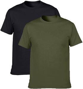 Camisetas Ecológicas 100% Algodón, Lavadas a Medida, Casuales, Talla Grande, Jersey con Mangas Cortas, Cuello Redondo, Transpirables, con Estampado - Product Image 6