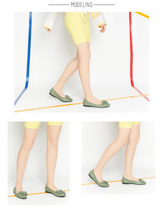 Zapatos planos <span class=keywords><strong>de</strong></span> cuero <span class=keywords><strong>de</strong></span> cabra <span class=keywords><strong>de</strong></span> suela blanda para mujer <span class=keywords><strong>de</strong></span> buena calidad <span class=keywords><strong>de</strong></span> fábrica con zapatos planos <span class=keywords><strong>de</strong></span> bailarina suave con lazo grande - Product Image 6