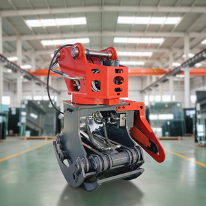 Scie à serrage hydraulique JINKE pour excavatrice |   <span class=keywords><strong>Grappin</strong></span> de débroussaillage robuste pour l'exploitation forestière et le défrichement des terres - Product Image 2