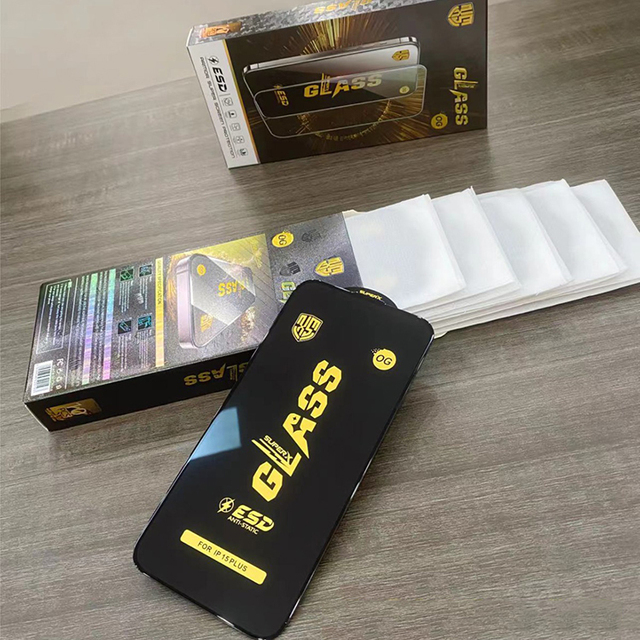 Factory Wholesale HD Antistatic 3D Tempered Glass Screen Protector for iPhone 16 Pro Max 16 Plus 14 15 Mobile Phone Accessories