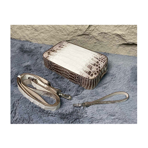 Sac à bandoulière en <span class=keywords><strong>cuir</strong></span> de crocodile véritable exotique de haute qualité, élégant et personnalisé pour <span class=keywords><strong>homme</strong></span> - Product Image 4