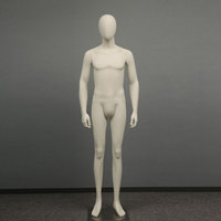 Mannequin gonflable homme intégral en FRP Stockman Boutique avec tête réglable pour présentation de vêtements