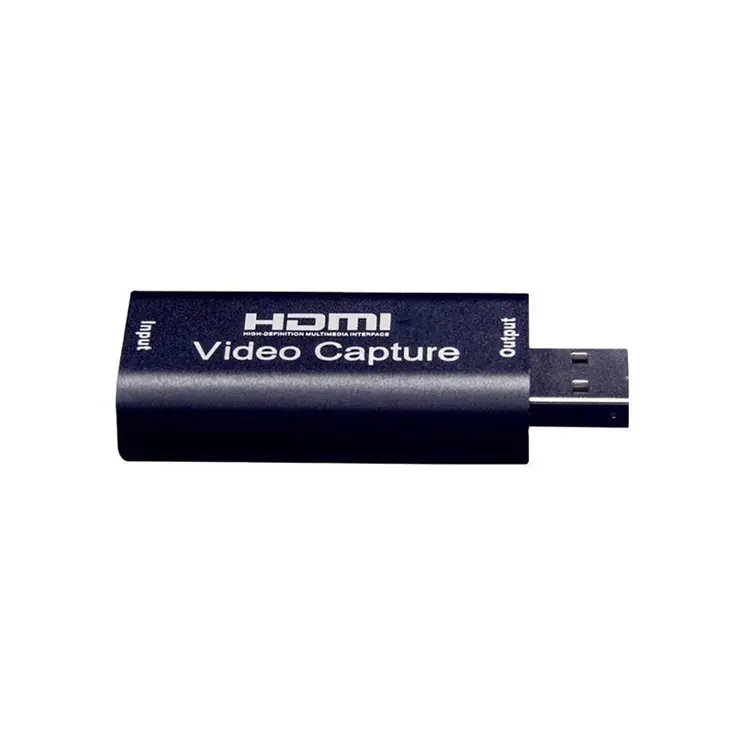 Xách tay mini 1080P 4K HD Vỏ nhôm âm thanh video HDMI chụp thẻ