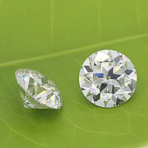 थोक सिंथेटिक Moissanite डी सफेद रंग सफेद Mosanite हीरा