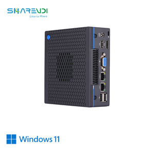Mini Computer Personalizzato con Triplo Display (<span class=keywords><strong>2</strong></span>*HD+VGA), <span class=keywords><strong>2</strong></span> Porte LAN, Mini Server per Attrezzature da Ufficio, Scanner, TV Box con Supporto VESA - Product Image 2