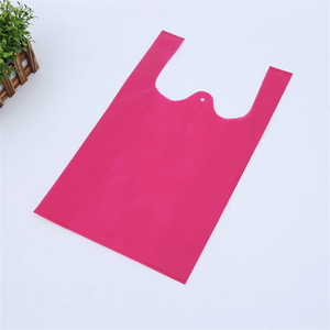 Sac de courses non tissé pour supermarché, imprimé en sérigraphie, réutilisable, avec poignée découpée pour la promotion - Product Image 2