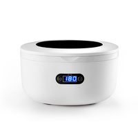 Nettoyeur à ultrasons pour bijoux GT SONIC, anti-poussière, 40 kHz, réservoir en acier inoxydable 304, réservoir d'eau de 750 ml, minuterie numérique à 5 cycles