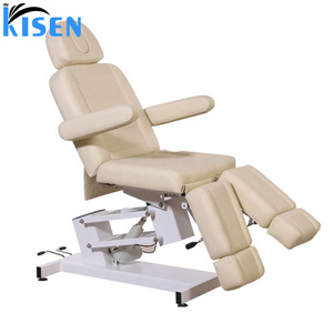Kisen 2024 Nouveau Design Lit de Massage Esthétique Électrique à 1 Moteur avec Repose-Pieds Manuel Réglable pour Salon et Spa - En Vente - Product Image 1