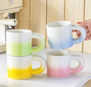 Tazas de café con logotipo personalizado y mango grande, tazas únicas para café con leche, té caliente, capuchino, Mocha, regalo de boda de inauguración - Product Image 3