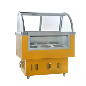 Máquina de helados, Mostrador de congelador superior, comercial, con rueda - Product Image 6
