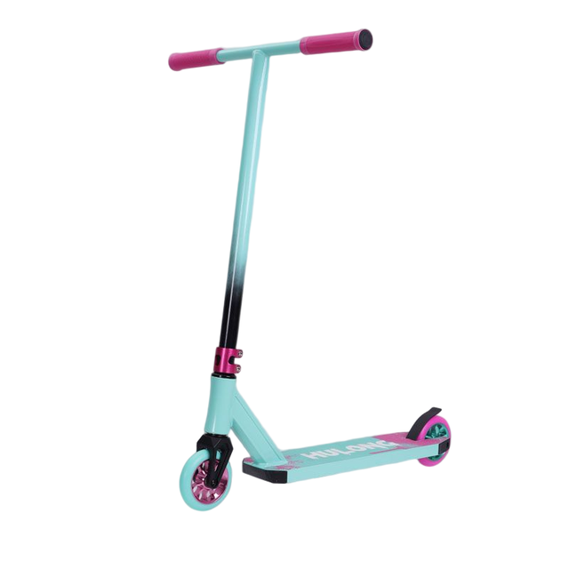 High Performance Customized Dual Drive Electric Kick Scooter Stunt Scooter Titanium bar Transfer Printing Pro Stunt Trick Scoote