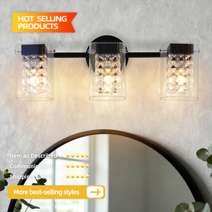Hot Selling Modern Black Iron LED <b>Wall</b> Lamps for Apartment Living Room Bedroom Bathroom Decoration Nordic Minimalist <b>Sconce</b> - Product Image 3