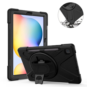Étui pour <span class=keywords><strong>tablette</strong></span> <span class=keywords><strong>Samsung</strong></span> Galaxy Tab <span class=keywords><strong>S6</strong></span> <span class=keywords><strong>Lite</strong></span> de 10.4 pouces, avec épaule à main, lanière d'épaule et porte-crayon, P610/P615 - Product Image 1