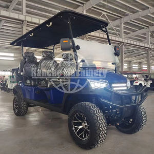 Custom Golf Cart 6 Seater Lifted Golf Carts Electric Four Disc <b>Brake</b> System Independent Suspension Hunting Golf Cart - Product Image 1