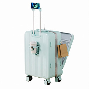 Secure Packaging Large Luggage Wheel Covers Underseat <strong>Toddler</strong> Backpack Travel Leather <strong>Suitcase</strong> - Product Image 1