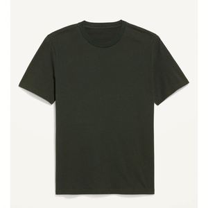 Camiseta Formal Negra Personalizada Profesional, 100% Algodón, Cuello Redondo, Manga Corta, Corte Holgado, Anti-Pilling - Product Image 1