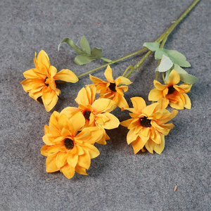 Offre Spéciale nouveau Style Orange Lotus fleur boule réaliste en plastique Table de mariage décoration nouvel an noël jour saint valentin - Product Image 1