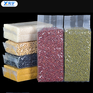 Sac sous vide en brique de riz en nylon de qualité alimentaire clair Pa/pe en plastique thermoscellable pour céréales grossières - Product Image 3