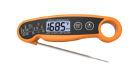 Termometer Daging Digital LCD ABS Lipat dengan Probe, Bacaan Instan Otomatis, Akurasi 1.8, Rentang -58~572, untuk Dapur Rumah Tangga