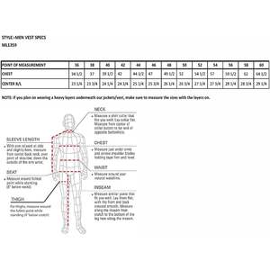 2025 cuir ML1359 gilet de moto en cuir noir de qualité supérieure pour hommes avec fermeture à boutons pression en nickel buffle - Product Image 4