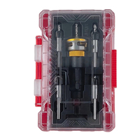 Broca avellanadora de carburo de tungsteno HSS con vástago hexagonal TC-Tools, con profundidad ajustable (0-12mm) y reemplazable