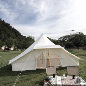 Tienda de Campaña Tipo Campana Touareg de 5 m, Impermeable para las Cuatro Estaciones, Compatible con Estufa, Un Dormitorio, Refugio de Glamping de Alta Calidad - Product Image 2