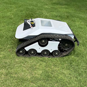 Nouveau modèle 2026 <span class=keywords><strong>Tondeuse</strong></span> à gazon électrique à chenilles, pilotée par GPS, sans <span class=keywords><strong>fil</strong></span> de délimitation, avec optimisation de la trajectoire et télécommande, pour une tonte sans tracas - Product Image 2