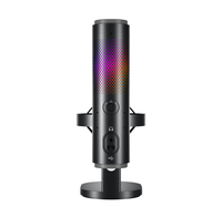 BOYA K9 RGB Lumière Microphone Filaire Professionnel Streaming Portable Usb Microphone Studio Enregistrement Microphone De Jeu