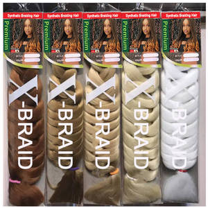 Échantillon Gratuit - Tresses Pré-Étirées Ombrées 108 Couleurs pour Cheveux Synthétiques Jumbo Braid 100g - Idéales pour l'Expression <span class=keywords><strong>Africaine</strong></span> - Product Image 3