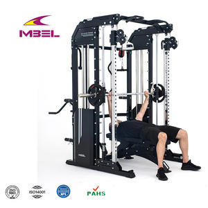 Desain Baru Peralatan Kebugaran Multi Gym Penggunaan Rumah Komersial Mesin <span class=keywords><strong>Smith</strong></span> <span class=keywords><strong>3d</strong></span> dengan Rak Daya Pelatih Fungsional - Product Image 2