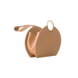 Pochette décontractée en demi-cercle Fourre-tout et sacs à main en cuir PU à poignée supérieure - Product Image 1