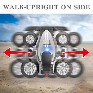 Voiture de course RC SOYANG à 6 canaux haute vitesse avec lumières LED et cascades latérales, jouet pour garçons - Product Image 4
