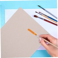 Recycled Thick Grey Paper Board Gray Cardboard Sheets for DIY Gift Box Making Craft Projects Shipping Protection