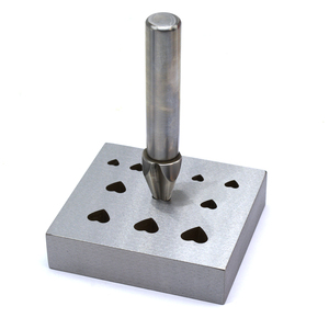 Đồ trang sức công cụ kim loại tim bezel thiết lập Punch Set với hình thành các khối cho hình bầu dục và vuông bezels-tasanol TS-415K - Product Image 6