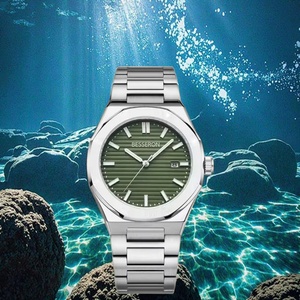 Montre mécanique automatique pour homme en acier inoxydable au design original NH35, résistante à l'eau, affichage analogique, cadran tendance et décontracté - Product Image 2
