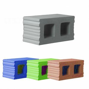 ของเล่นบีบคลายเครียดรูปบล็อกปูนซีเมนต์ สำหรับของขวัญส่งเสริมการขาย - Product Image 1