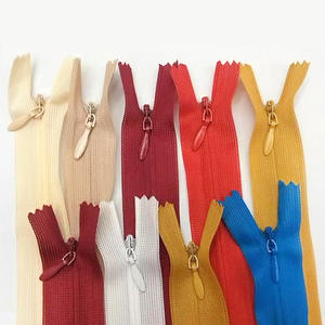 Fermeture éclair <span class=keywords><strong>Invisible</strong></span> en Nylon, 5 mètres, à bout ouvert, ruban en <span class=keywords><strong>maille</strong></span> <span class=keywords><strong>pour</strong></span> vêtements, <span class=keywords><strong>couture</strong></span>, accessoire d'oreiller - Product Image 1