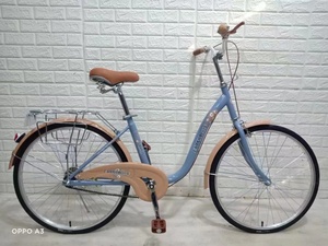 <span class=keywords><strong>2025</strong></span> Hot Bán 24/26 Inch Bicicleta Para Mujer Thép Carbon Cao Cổ Điển Xe Đạp Phụ Nữ Đô Thị Chu Kỳ Cho Phụ Nữ Thành Phố Xe Đạp - Product Image 3