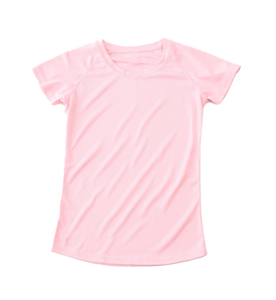 CB110-TSPL da <span class=keywords><strong>donna</strong></span> traspirante da <span class=keywords><strong>donna</strong></span> per il Fitness estivo t-shirt stampata a manica corta Raglan top da allenamento per lo sport - Product Image 5