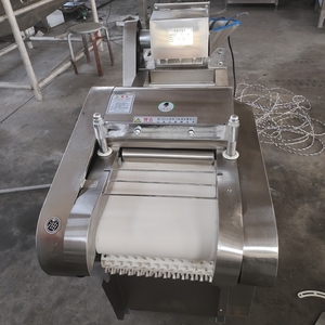 Automático pepinillos encurtidos algas Chile tallo pimienta anillos perejil hierba hoja cinta transportadora máquina cortadora de verduras - Product Image 5