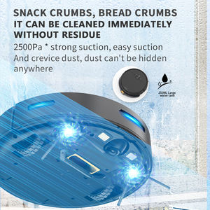 Aspiradora Robótica Inteligente con Autocarga de 4400 mAh, Filtro HEPA, Mopa Húmeda/Seca y Limpieza Automática para Uso en Garajes y Hoteles - Product Image 6