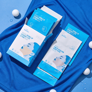 Mascarilla Facial de Hidrogel con Doble Colágeno ROROBEE, Mascarilla en Forma de V para Reafirmar la Barbilla y la Línea de la Mandíbula, Antienvejecimiento, Reafirmante, Cuidado de la Piel - Product Image 1