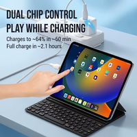 Nouvel Arrivage Chargeur Mural GaN PD 45W Personnalisé Prise EU Adaptateur Secteur Mini USB C Simple pour Appareils Type C Vente en Gros