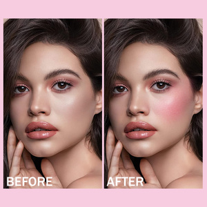 Fard à joues vegan mat et scintillant avec logo personnalisé, teinte pour le visage, crème de beauté, bâton de fard à joues, marque privée - Product Image 5