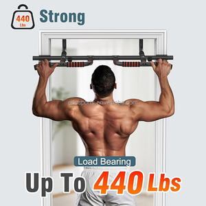 Barra de Dominadas para Puerta, Barra de Ejercicio de Hierro Fundido Antideslizante para Gimnasio en Casa - Product Image 4