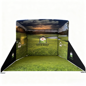 <span class=keywords><strong>Simulateur</strong></span> de <span class=keywords><strong>golf</strong></span> d'intérieur à installation rapide, contenant une <span class=keywords><strong>maison</strong></span> avec écran de projection, terrain de <span class=keywords><strong>golf</strong></span>, jeu d'entraînement, enclos en tissu pour la <span class=keywords><strong>maison</strong></span> - Product Image 5