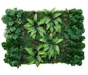 Plantes artificielles inspirées de la <span class=keywords><strong>jungle</strong></span> verte de mur vertical décoratif extérieur EG-G506 pour la décoration à la maison - Product Image 1
